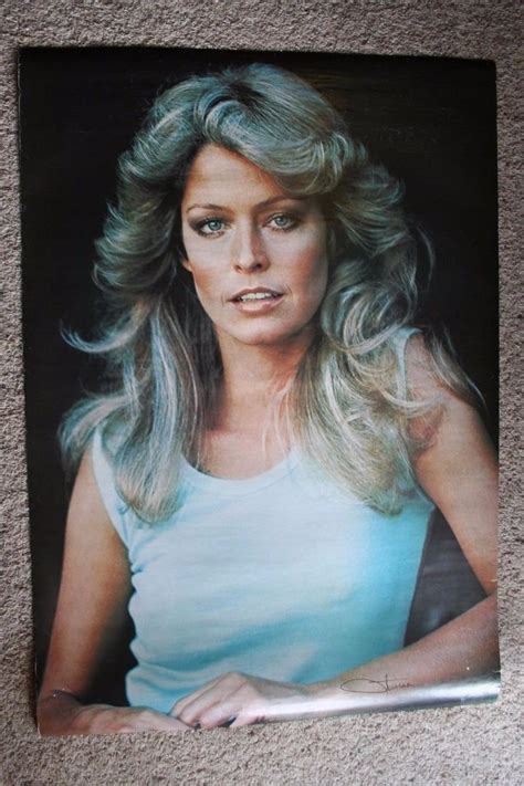 Vintage Farrah Fawcett Poster 40 X 28 1977 20 201 Super Farrah
