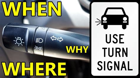 How To Properly Use Your Turn Signals How Far Ahead Should You Signal