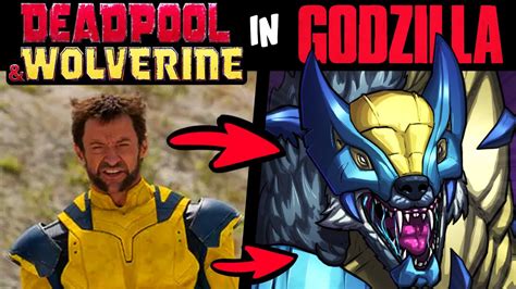 What If Deadpool And Wolverine Characters Were Godzilla Monsters