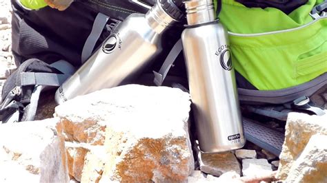ECOtanka Trinkflaschen aus Edelstahl: die Flasche fürs Leben! - YouTube