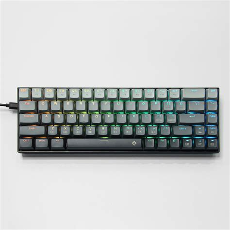 ZA Hot Swappable Wired Rgb Mechanical Keyboard Tnt Yellow Switch Linear Wired Salamon