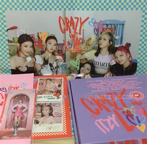 Itzy Crazy In Love Ryujin Version Unsealed Album With Pob Hobbies