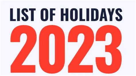 Holiday Calendar 2023 यहां देखें अगले साल के लंबे वीकेंड्स की लिस्ट