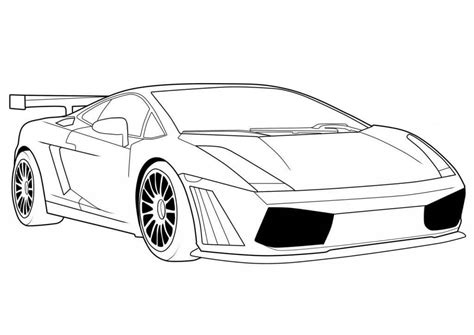 Dibujos De Lamborghini Para Colorear E Imprimir Coloringonly