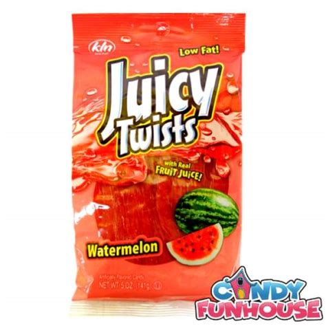 Juicy Twists Licorice Candy Watermelon Candy Funhouse Ca