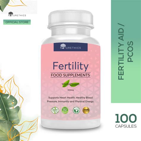 Naturethics Fertility Pcos Food Supplement 100 Capsules With Paragis