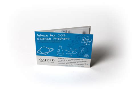 Advice for freshers for Oxford University Press - Popout Products