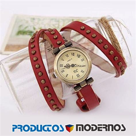 Tienda Productos Modernos Colombia Reloj Artesanal Vintage De Pulso