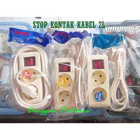 Jual Kabel Cok Colokan Sambung Stop Kontak Kabel Sambung Murah L