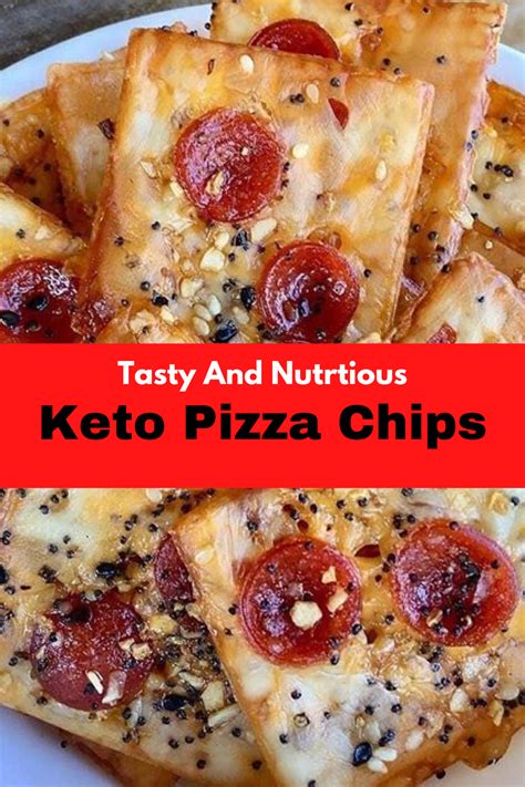 Low Carb Pizza Chips A Delicious Keto Snack