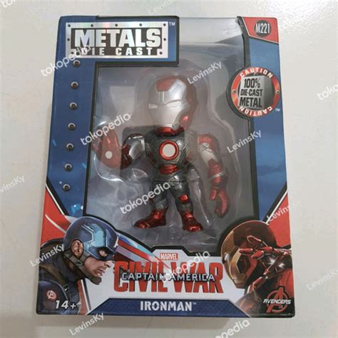 Jual Jada Metalfigs Metal Figure Ironman Iron Man M Super Rare