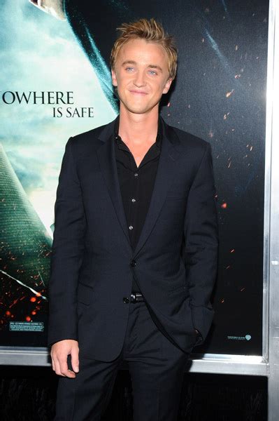 Tom Felton at the Harry Potter and the Deathly Hallows NYC Premiere ...