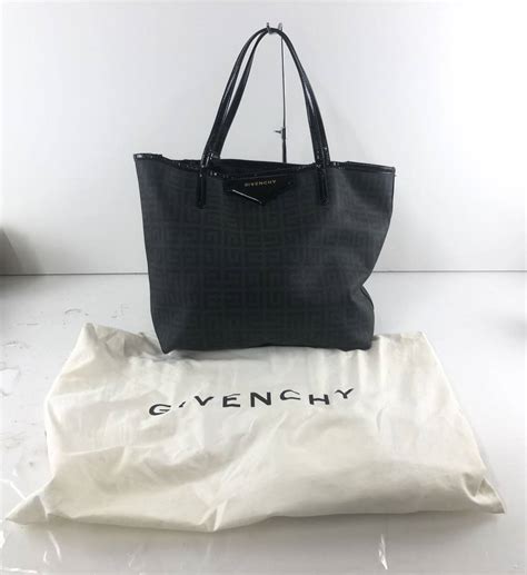 【傷や汚れあり】【sm504】givenchy ジバンシー トートバッグ ハンドバッグ Gロゴ 手持ちカバン モノグラム ブラック メンズ