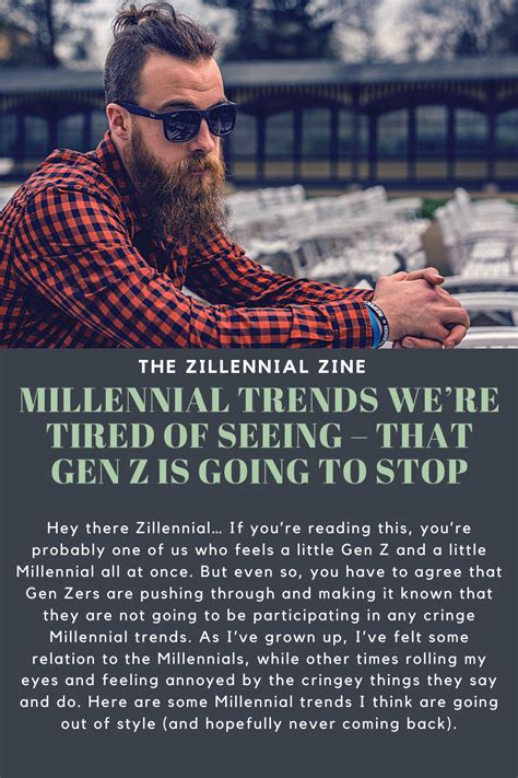 Millennial Trends We’re Tired Of Seeing – That Gen Z Is Going To Stop ...