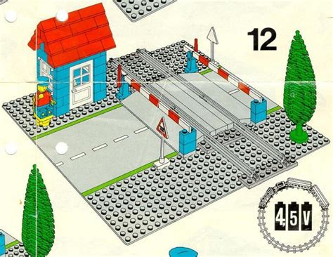 Lego Anleitung Anzeigen Level Crossing Lego Bauanleitungen Und