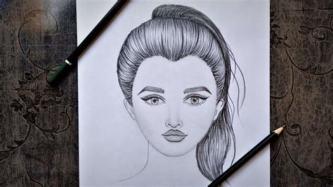 ponytail drawing 2