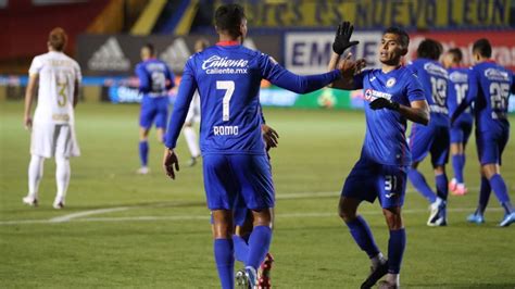 Video Cruz Azul Vence A Tigres Y Suma 4 Triunfos Consecutivos