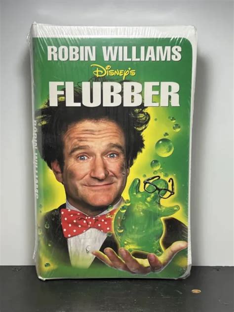 Disneys Flubber Robin Williams Vhs Shelf Vhs Tape Picclick Uk