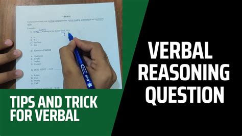 Verbal Reasoning Questions Example Explained Nts Nat Gat Tips And