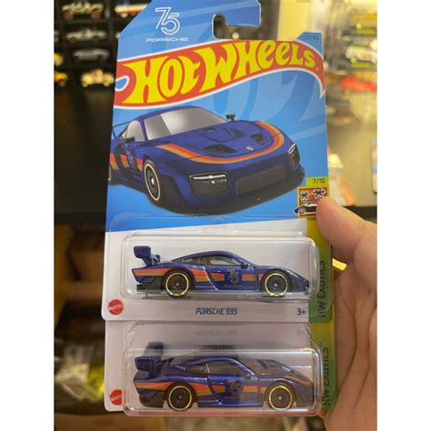 mô hình xe Porsche 935 chính hãng Hot Wheels tỉ lệ 1 64 Shopee Việt Nam