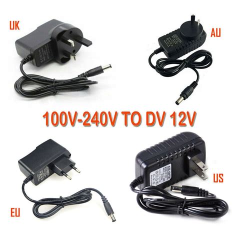 Ac110 220v Power Supply Adapter Led Strip 1a 2a 3a 5a 6a 8a 10a Dc 5v