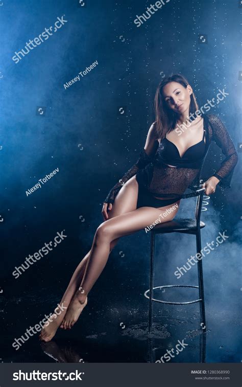 Beautiful Sexy Wet Leggy Brunette Girl Stock Photo Shutterstock