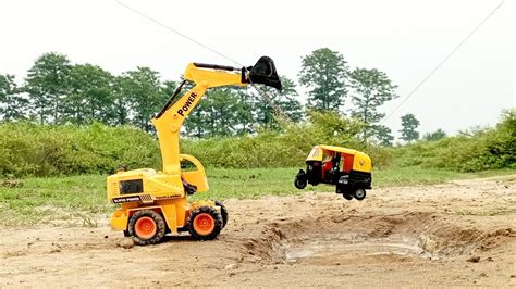 Auto Rickshaw And Tata Truck Accident River Pulling Out Jcb Dx