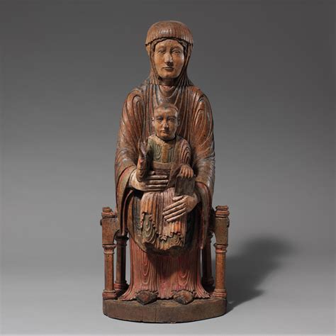 Enthroned Virgin And Child French The Metropolitan Museum Of Art