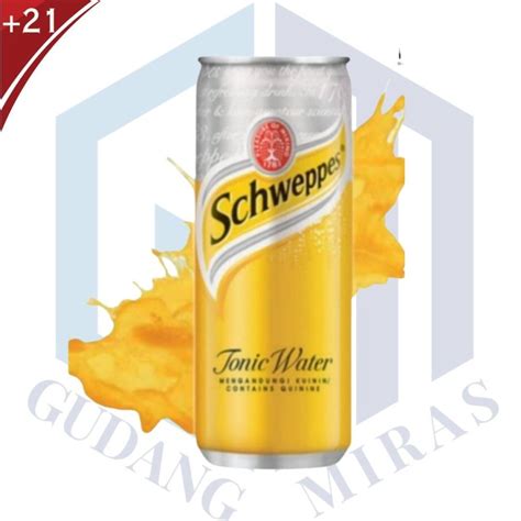 Jual Schweppes Tonic Water Soda Can Kecil Schwepps Tonik Mixer