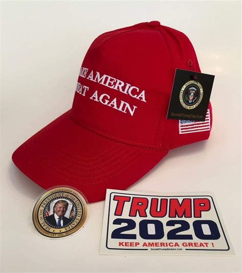 Presidential Candidates Collectibles Maga Hat White Make America Great