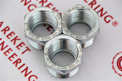 Переходник NPT 1''(M)-G3/4''(F) CL2000 A350 LF2 CL1 Galv ZC