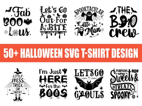 Halloween Svg T Shirt Design Bundle-Halloween Svg Shirt Bundle