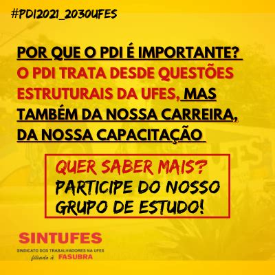 Sintufes Convoca A Categoria Para Participar Do Grupo De Estudo Para