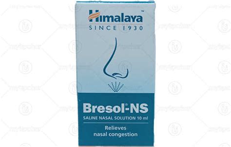 Himalaya Bresol NS Nasal Solution: Uses, Price, Dosage, Side Effects ...