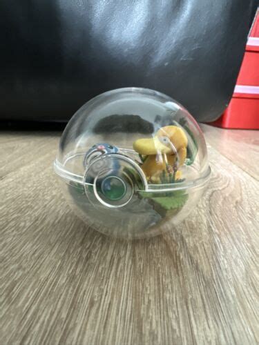 Pokemon Re Ment Terrarium Pokeball Figure Psyduck And Poliwag Ebay