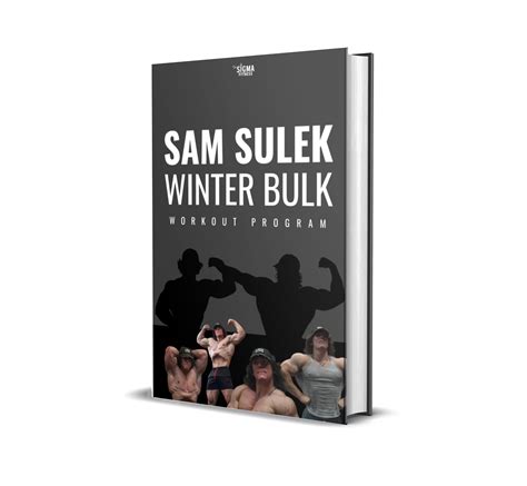 Sam Sulek Winter Bulk Workout Program - The Sigma Fitness