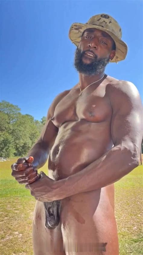 Sexy Black Stud Naked Flashing Big Black Dick ThisVid