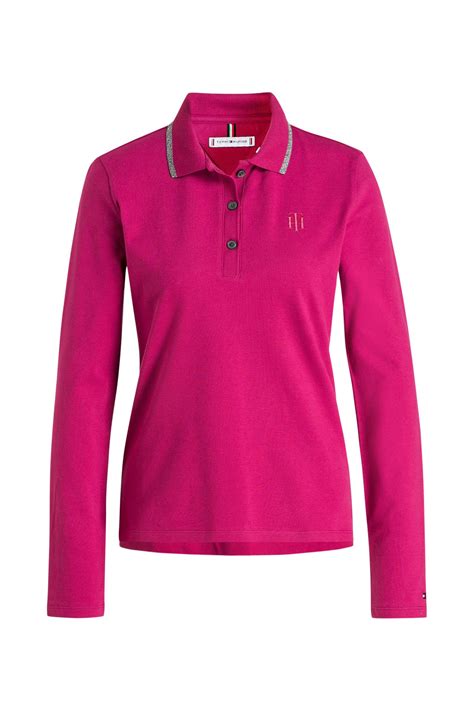 Polo Shirt Magenta Tommy Hilfiger Günstig Online Kaufen Outletcity