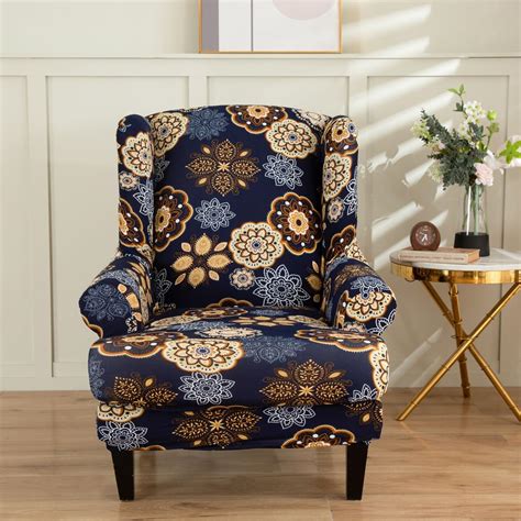 wingback chair slipcovers 7