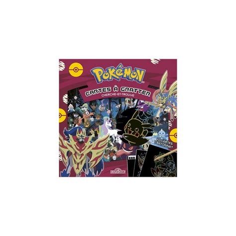 POKEMON MES CARTES A GRATTER CHERCHE ET TROUVE LES POKEMON LEGENDAIRES