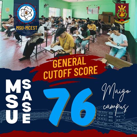 msu  general cutoff score  baccalaureate