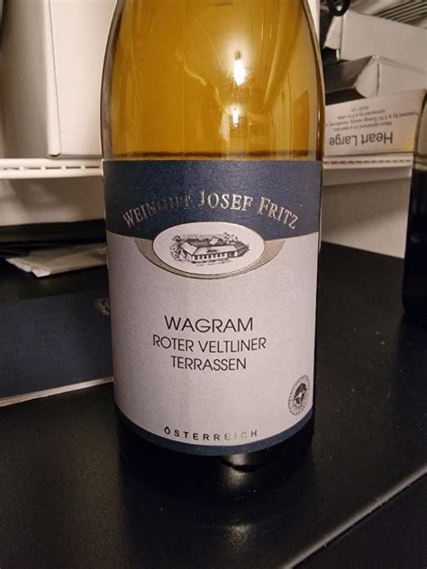 Josef Fritz Roter Veltliner Terrassen Austria Nieder Sterreich