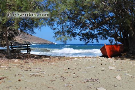 Beaches and coasts of Serifos