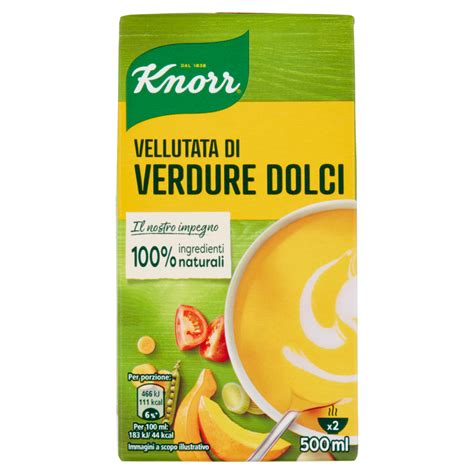 Knorr Vellutata Di Verdure Dolci 500 Ml Carrefour