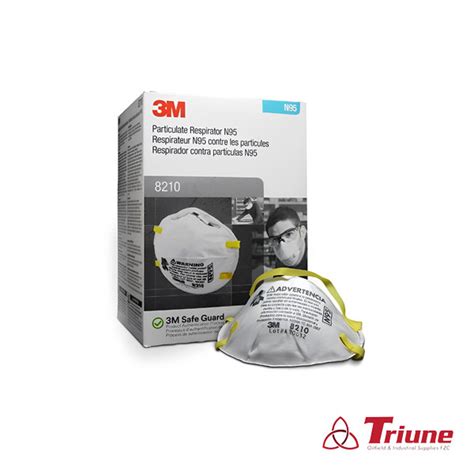 3m Particulate Respirator 8210 N95 Mask Triune