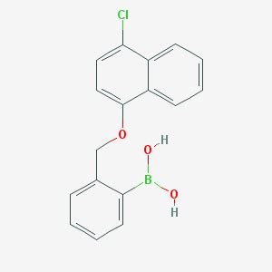 CAS 1072951 65 5 2 4 Chloro 1 Naphthyloxy Methyl Phenylboronic Acid