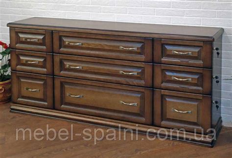Комод 3-3-3 от КВК из Ясеня 180 см. (ID#1586582187), цена: 28815.10 ...