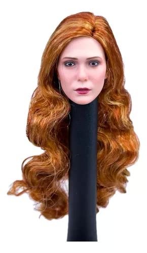 Cabeza Scarlet Witch 1 6 Para Hot Toys Phicen O Worldbox Envío gratis