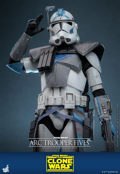 Hot Toys TMS 132 Star Wars The Clone Wars Arc Trooper Fives Hot Toys Complete Checklist