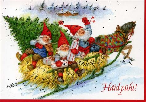 Веселые гномики. Рождественские открытки. Обсуждение на LiveInternet ...